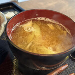 カ笑ル食堂 - 自家製味噌の味噌汁