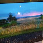 Michel Bras - 夜は10時頃やっと日が暮れる。ゴッホの絵のような風景