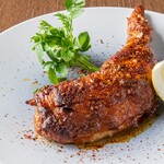 Bone-in thigh tandoori chicken