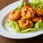 Crispy spicy fried shrimp