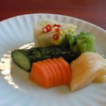 小川菊 - お新香（別注文）