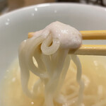 玄品 浅草 ふぐ・うなぎ・かに料理 - コンデンス白子と麺