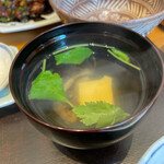 わたべ - 肝吸い。夏仕様。