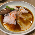 玄品 浅草 ふぐ・うなぎ・かに料理 - 「焼きふぐと〆のしおつけ麺コース」6000円