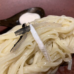 玄品 浅草 ふぐ・うなぎ・かに料理 - 本店つけ麺に近い白い麺