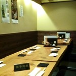 うな次郎 - テーブル席♪