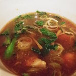 麺匠ぼんてん - 酸味の強いスープ