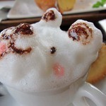 カフェ チョコッティー - 飲むと崩れていきます。