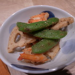 デリチカ - 海老とえんどうとれんこんカレー味です