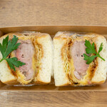 とんかつ成蔵 - ひれカツサンド（1,500円）