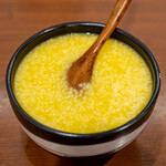 胡桃里小籠館 - 2022.7 南瓜入り粟粥（520円）