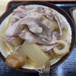 手打ちうどん 上田 - しっぽくうどんアップです