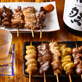 Affordable grilled skewers starting from 55 yen! ? ◆All homemade dishes are also available◎