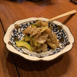 日々の中華食堂 - 搾菜とサラダカボチャ