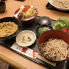 Soba Yoshimura - にぎわい親子丼膳の冷たいお蕎麦