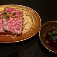 焼肉ステーキ あつし - (4)牛タタキ