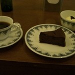 ケーキとコーヒー950円