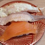 越前寿司処 丸松 - ネタは大きくて新鮮。値段もリーズナブルでした♪