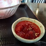 Enjoy Agano - 氷いちご300円+練乳50円・自家製イチゴジャム50円