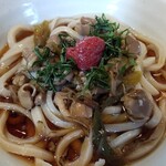 Enjoy Agano - 梅ジソ鶏汁ぶっかけうどん900円