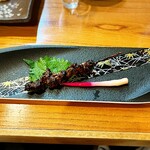 小魚料理 とみ助 - 鰻の肝串焼きは苦味と旨味が堪りません❗️(o^^o)