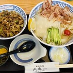 久良一 - 冷製川幅うどん