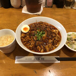 川菜館 - 麻婆麺セット ¥930