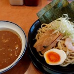 横浜家系ラーメン野白家  - 特製濃厚海老つけ麺(950円税込)