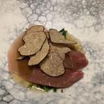 八重洲 steak & seafood 鉄板焼き 一心 - サマートリュフがあ