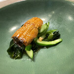 八重洲 steak & seafood 鉄板焼き 一心 - 鰻屋のうざく