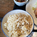 Shimesoba Fukurou - 玄米ご飯