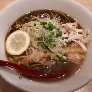 麺堂稲葉Kuki Style - 料理写真:あさり油の冷やし塩らーめん830円