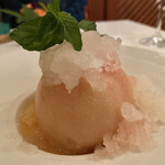 ラ・ブランシュ - 桃のコンポート