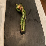 ラ・ブランシュ - 付け合わせに忘れたと後から出て来ました（笑）これがメタクソ美味い。