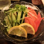 Ougetsu - 野菜サラダ￥400