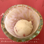 リストランテ アクアパッツァ - 桃のジェラート