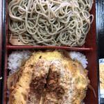 Yabu shige - カツ丼セット1100円