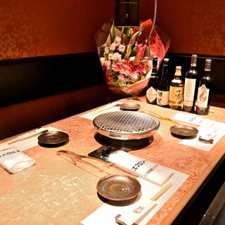 防音・カラオケ完備・完全個室のVIPルームが2部屋。