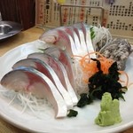 Isshinsuisan - 生鯖の刺身