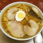 大勝軒 - チャーシューワンタン麺をいただきました！
ごちそうさまでした！