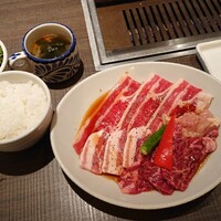 原宿焼肉 KINTAN - KINTAN大盛り焼肉セット1