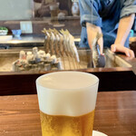 たでの葉 - YEBISU生ビールで乾杯♪(*^^)o∀*∀o(^^*)♪