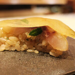 鮓 きずな - ひらあじ棒鮨