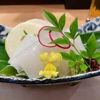 旬活和食 ままや - 剣先イカ　お造り