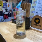 長者町牡蠣横丁 - デュワーズハイボール