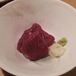 日本酒餐昧うつつよ - 福島会津の馬肉。熊本だけじゃないんですね