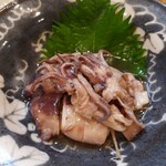 三代目まる天 - 小イカの柔らか煮５５０円