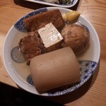 寿司トおでん にのや - おでん５種盛り６３８円