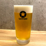 ダイヤモンドカリー - ドリンク写真:【ビール】サッポロ 生ビール