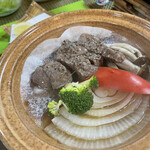 割烹の宿 櫻家 - 追加の柔らかステーキ